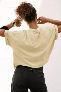 Camiseta Corta Moderna para Mujer, Corte Holgado, Estilo Casual, para Uso Diario, con Marca Personalizada para Colección de Boutique - Product Image 4