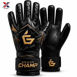Guantes de Portero Estilo Estándar de Exportación con Material de Látex Antideslizante para Adultos Unisex, Uso Oficial en Partidos y Entrenamientos, OEM - Product Image 1