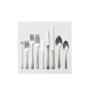 Luxury Stainless Steel <b>Flatware</b> Set Mirror Polish Modern Design Dishwasher Safe Lightweight for Home Wedding Party Dining - Product Image 6