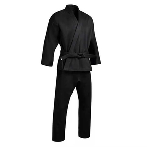 Traje de Karate Premium, Uniforme de Entrenamiento de Karate, Tela de Mezcla de Algodón, Ligero, Transpirable, Cómodo, Ropa Deportiva de Artes Marciales - Product Image 3