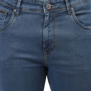 Pantalones Vaqueros Casuales de Primera Calidad, Corte Recto Cómodo, Cintura Media, Estilo Urbano, con Diseño Personalizado, OEM ODM - Product Image 2