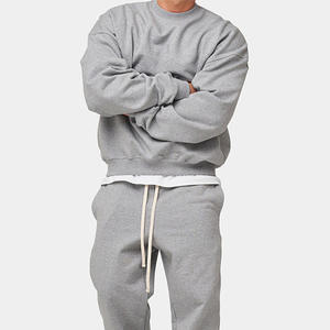 เสื้อสเวตเชิ้ตคอกลมแบบกำหนดเอง ขายส่ง ผู้ผลิต OEM ผู้จัดจำหน่าย ผ้าฝ้ายฟลีซ พูลโอเวอร์ แบรนด์ส่วนตัว ผลิตจำนวนมาก - Product Image 4