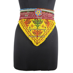 Cinturón Vintage para Danza del Vientre Cinturón Tradicional Afgano Kuchi Tribal BB032 Old Banjara Real Vintage Cinturones con Cuentas Hechos a Mano - Product Image 1
