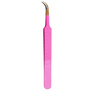 Pinzas para Pestañas Diamond Grip de Acero Inoxidable, Pinzas para Extensión de Pestañas, Herramienta de Belleza de Precisión Probada a Mano, Pinzas OEM Privadas - Product Image 3