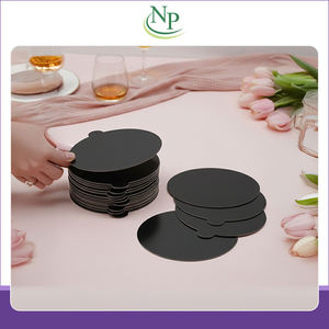 Último Modelo en Stock: Proveedor de Tablas Redondas para Pasteles de Color Negro, Ecológicas y de Calidad Alimentaria, a Precio de Mayoreo - Product Image 6