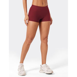 Shorts de Cintura Alta para Entrenamientos y Yoga, Moldean el Glúteo, Controlan el Abdomen, Tela Suave sin Costuras - Product Image 5