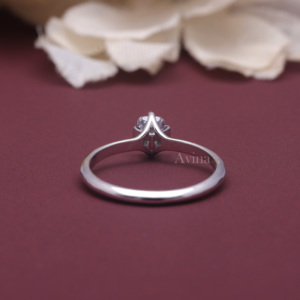 IGI Certified <b>Cushion</b> Cut Lab Grown Diamond Solitaire Engagement <b>Ring</b> Solid 925 Sterling Silver Classic Basket Setting <b>Ring</b> - Product Image 4