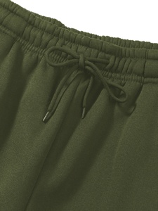 Wholesale Men's Corduroy Lightweight <b>Slim</b> Fit Fitness Sweatpants Custom Sport <b>Jogger</b> Biker Gym Yoga Trousers Elastic Waist - Product Image 3