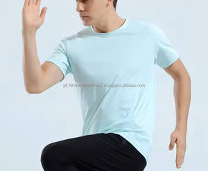 T-shirts pour hommes en coton biologique, nouvelle arrivée, meilleure vente, respirant, personnalisé, nouveau style, t-shirt à col rond pour adulte, qualité supérieure - Product Image 4