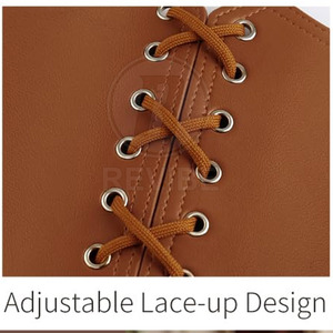 Corsés de Cuero Modernos para Mujer, Transpirables, Ecológicos, Sin Costuras, Moldeadores, con un Look Moderno, Acabado Cómodo y de Calidad para Fiestas - Product Image 6