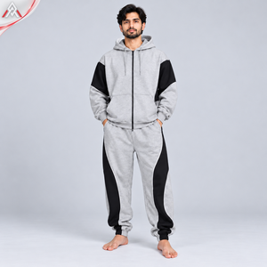 Chándal para Hombre de la Mejor Calidad, Hecho con Tela Resistente, Ofrece un Ajuste Cómodo, Cierre de Cremallera, Sensación Cálida, Chándal con Capucha para Hombre para Usar en Invierno - Product Image 1