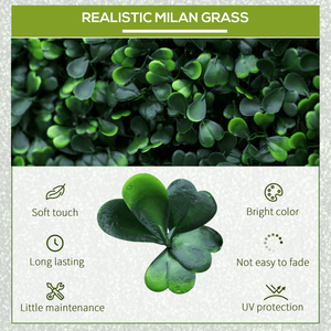 Artificial Plant Wall Panels with Grass Texture Eco-Friendly Home Decor - Product Image 4