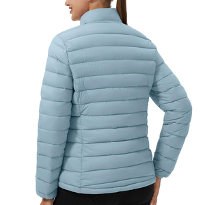Plus Size Breathable <b>Women</b> Puffer <b>Jacket</b> High Neck Smooth Zip-up Highly Demanded OEM service Customized <b>Women</b> Puffer <b>Jacket</b> - Product Image 2