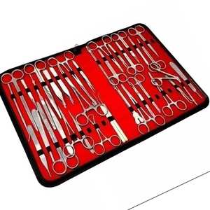 Kit de 36 piezas de instrumentos profesionales de cirugía plástica, herramientas quirúrgicas cosméticas de acero inoxidable, set de cirugía estética. - Product Image 1