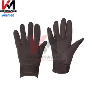 Gants d'équitation personnalisés, fabricant OEM, gants d'équitation en cuir, vente en gros, usine directe, marque privée, exportation - Product Image 4