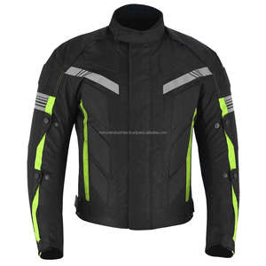 Chaqueta de Motociclismo para Hombre de la Mejor Calidad, Impermeable, de Cordura Textil, para Motociclismo Deportivo, con Protecciones - Product Image 3