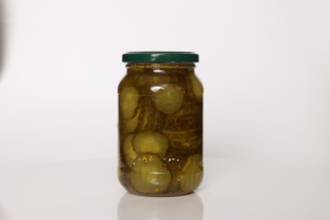 Premium Crinkle Cut Hamburger Dill Gherkin Chips in Vinegar | OEM Private Label Available - Product Image 2