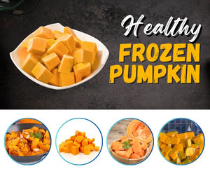 Qualité supérieure préféré Vietnam usine légumes surgelés délicieux tranches de citrouille saines - Product Image 6