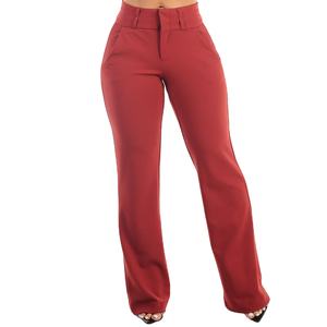 Costumes de bureau formels pour femmes, automne-été, pantalon ajusté à devant plat, design personnalisé BD - Product Image 6