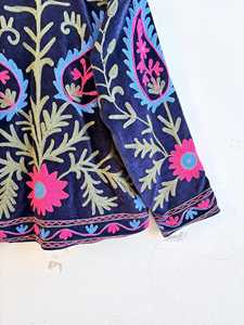 เสื้อแจ็คเก็ตผ้ากำมะหยี่ปักลายซูซานี Hear Plus ระบายอากาศได้ดี สไตล์โบโฮ เสื้อคลุมสั้น ของขวัญวาเลนไทน์รูปหัวใจ - Product Image 6