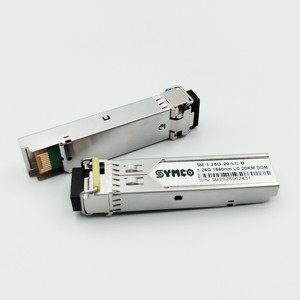 Transceptor SFP SYMC 1.25G SM-1.25G-20-LC-A/B, Conector LC, Modo Único, DDM, 20 km, Módulo de Fibra Óptica - Product Image 3