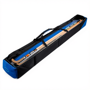 Bolsa para palos de hockey sobre césped azul y negra, duradera, para múltiples palos, transportador deportivo, equipo al por mayor para equipos. - Product Image 2