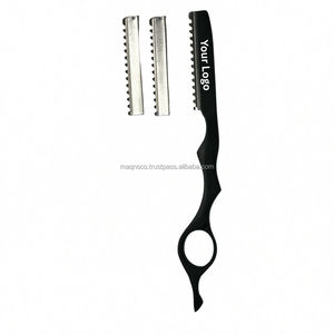 Custom Logo Stainless Steel Texture Styling Razor Light Weight Smooth Work | Hair Thinning & Texturizing Tool - Product Image 1