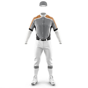 Low MOQ High Quality Uniform Men's Sports Clothing Multi Color Printed Jersey with Pants Customized Youth Sizes Baseball Suit - Product Image 5