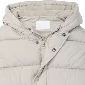 High Quality Custom Men Puffer <b>Jacket</b> Lightweight <b>Packable</b> Windproof Water Resistant Winter Coat With Zipper Closure Adjustable - Product Image 5