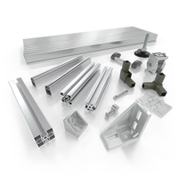 Accessoires d'extrusion en alliage d'aluminium sur mesure Tien Dat pour systèmes architecturaux, industriels et d'intérieur