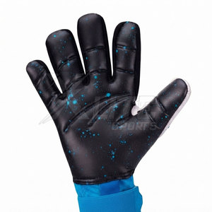 Gants de gardien de but de football professionnels en caoutchouc 3D respirants, antidérapants, avec fermeture auto-agrippante, construction flexible et paume adhérente - Product Image 2