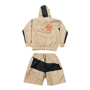 2024 deux pièces pour homme personnalisé nouveau Design marque privée survêtements 2 pièces ensemble shorts de sport et sweats à capuche ensembles pour hommes - Product Image 2