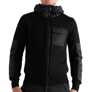 Sweats à capuche personnalisés en coton lourd 100% pour hommes, streetwear, design de poche, sweats à capuche surdimensionnés, teinture unie, grande taille pour l'hiver - Product Image 3