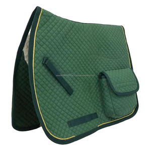 Almohadilla de Algodón Multiusos para Silla de Montar de Caballo 2026, para Doma y Salto Ecuestre, Estilo Inglés, Relleno de Lana - Product Image 1