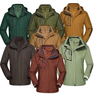 Chaqueta Impermeable y Cortavientos Unisex de 3 Capas, Resistente, Transpirable, con Capucha, Cuello Alto y Cierre de Cremallera - Product Image 5