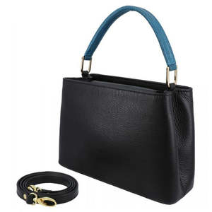 Sacs à main d'épaule de luxe en cuir véritable pour femmes, grande capacité, imperméables, avec fermeture éclair, vente en gros sur mesure - Product Image 3