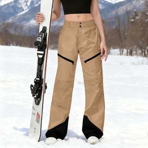 Heathered Texture Women Softshell Pants Sport <b>Trousers</b> Elegant Performance Athletic Club Outerwear Slacks <b>Waterproof</b> Polyester - Product Image 5