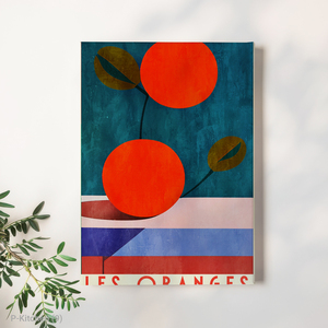 Impression sur toile de cuisine moderne avec cadre en bois, affiche de fruits rouges, décoration murale rétro pour la cuisine, décoration intérieure pour la maison - Product Image 1