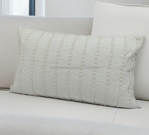 Housses de coussin tissées bleues faites à la main indiennes housses de coussin de canapé lavables avec fermetures à glissière belle housse de coussin oreiller - Product Image 5