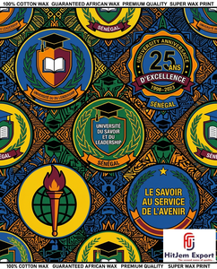 Premium Custom African Wax Print Fabric Manufacturer Ankara Textile OEM ODM Supplier for University Anniversary Convention Fundr - Product Image 4