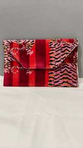 Pochette à main en velours matelassé pour filles, trousse de maquillage, trousse de toilette zippée, trousse de voyage pour filles - Product Image 3
