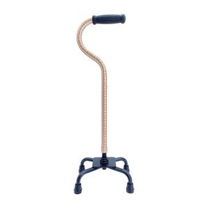 Bastón cuádruple de aleación de aluminio al por mayor para ancianos herramienta Premium de asistencia para caminar altura ajustable 65,5-88cm 110kg capacidad de carga - Product Image 1
