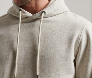 Sudadera con Capucha para Hombre, Corte Ajustado, 100% Algodón, Color Liso, con Bolsillo Canguro y Diseño Bordado, para Otoño, Gran Venta - Product Image 4