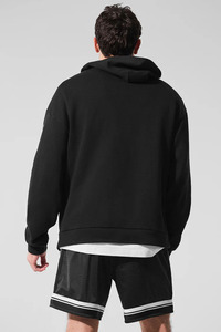 Sweat-shirt à capuche en molleton 100% coton pour homme, logo personnalisable imprimé, lettres personnalisées, sweat-shirt d'hiver, nouveauté - Product Image 3
