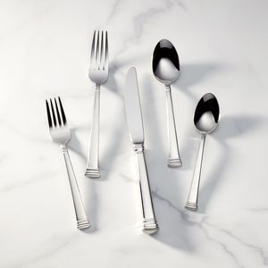Juego de cubiertos moderno y elegante de acero inoxidable para el hogar, cocina, mesa de comedor, restaurante, hotel y catering. - Product Image 4