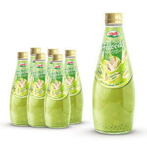 Private Label 290ML Glass <b>Bottle</b> Pistachio Falooda Beverage OEM Contract Manufacturing Bulk Supplier Drink Flavor - Product Image 2