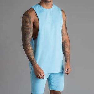 Camiseta Deportiva de Secado Rápido para Hombre, 100% Poliéster, Conjunto de Verano - Product Image 2