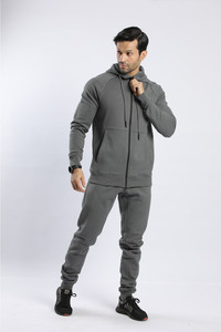 <b>Oversized</b> Tracksuit Streetwear <b>Jogger</b> Set Hoodie Set Unisex Cotton Fleece Y2K Retro Custom OEM ODM Wholesale Manufacturer - Product Image 2