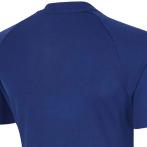Maillot de football sublimé bleu marine pour femme, manches courtes, en polyester, uniforme de football, vêtement de sport pour l'entraînement et la performance - Product Image 4