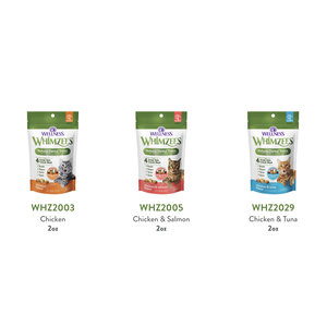 ขนมขัดฟันสำหรับแมวโต วิมซีส์ ออล เนเชอรัล - รสไก่และปลาแซลมอน (ถุง 2 ออนซ์) - Product Image 1